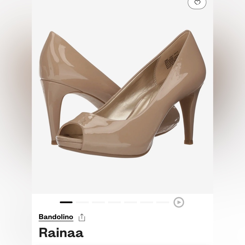 bandolino Raina Open Toe Pump